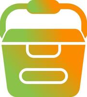 Portable water container Vector Icon