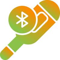 Bluetooth Thermometer Vector Icon