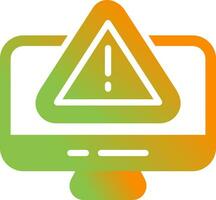 Cyber Risk Vector Icon