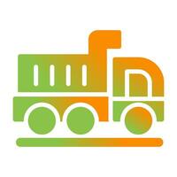 Dump Truck Vector Icon