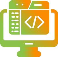 Code Editor Vector Icon