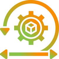 Iterative Design Vector Icon