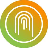 Fingerprint Vector Icon