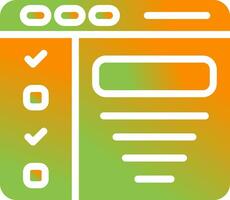 Design Brief Vector Icon