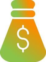 Sack Dollar Vector Icon