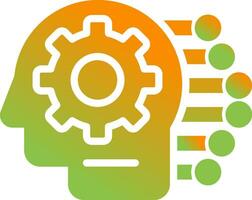 Machine Learning Vector Icon