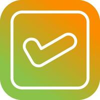 Checkbox Vector Icon