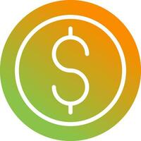 Usd Circle Vector Icon