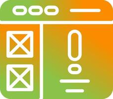Information Design Vector Icon