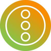 Menu Dots Vertical Vector Icon