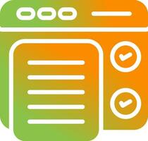 Concept Testing Vector Icon