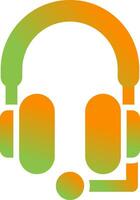 Studio Headphones Vector Icon