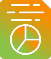 Document Insert Diagram Vector Icon