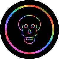 Skull X ray Vector Icon