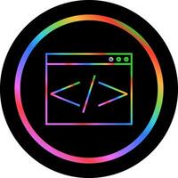 Html Coding Vector Icon
