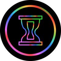 icono de vector de reloj de arena