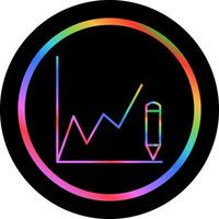 Drawing Graphs Vector Icon