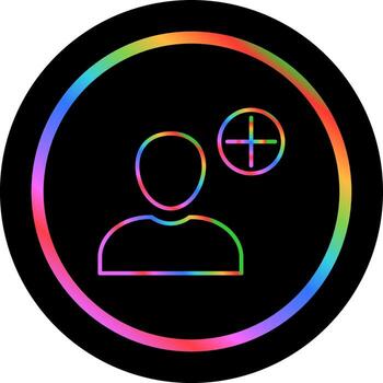 crear icono de vector de usuario