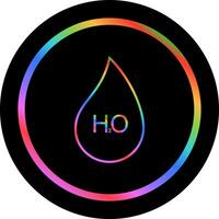 H2O Vector Icon