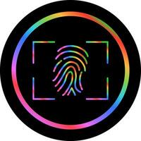 Fingerprint Vector Icon