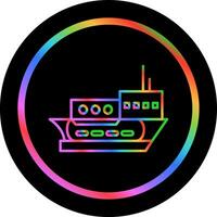 Delivery Ship Vector Icon