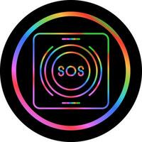 Emergency Button Vector Icon