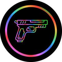 icono de vector de pistola