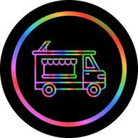 Bakery Truck Vector Icon