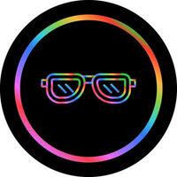 icono de vector de gafas