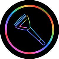 Hair Dye Brush Vector Icon