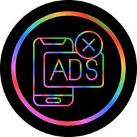 AD Block Vector Icon