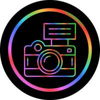 Camera Flash Vector Icon