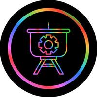 Setting Presentation Vector Icon