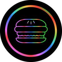 icono de vector de hamburguesa