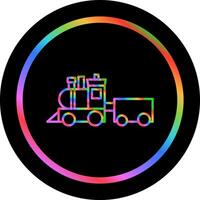 icono de vector de tren