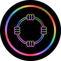 Hula Hoop Vector Icon