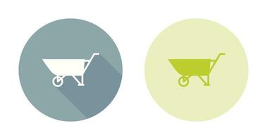 Wheelbarrow Vector Icon