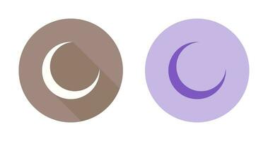 New Moon Vector Icon