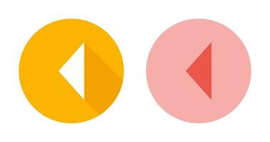 Arrow Left Vector Icon