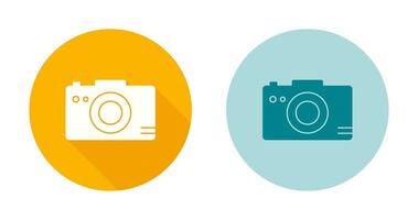 icono de vector de cámara de fotografía