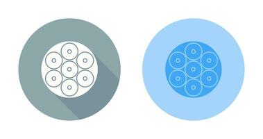 icono de vector de luz led