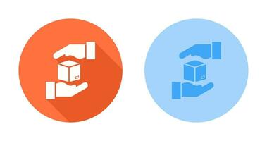 Receive Package Vector Icon