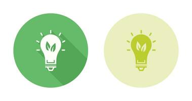 Eco friendly Bulb Vector Icon