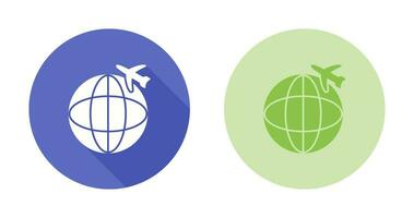 International Flights Vector Icon