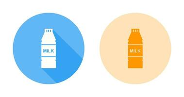 Milk Bottle Vector Icon