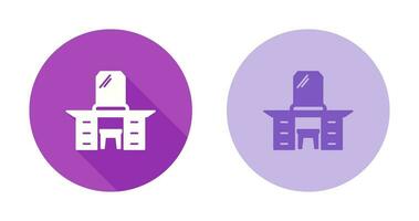 Dressing Table Vector Icon