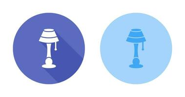 Lamp with stand Vector Icon