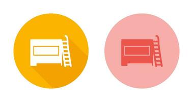 Bunk bed Vector Icon