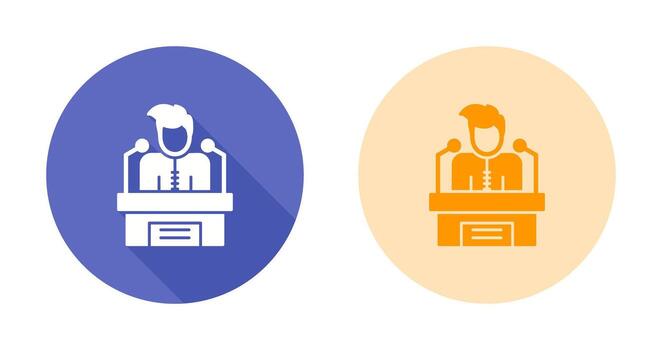 icono de vector de voz