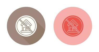 No House Vector Icon